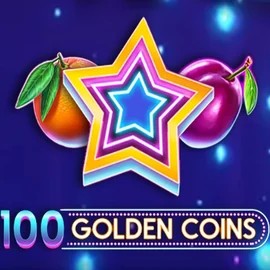100 Golden Coins slot logo by Amusnet Interactive at Spinit Casino