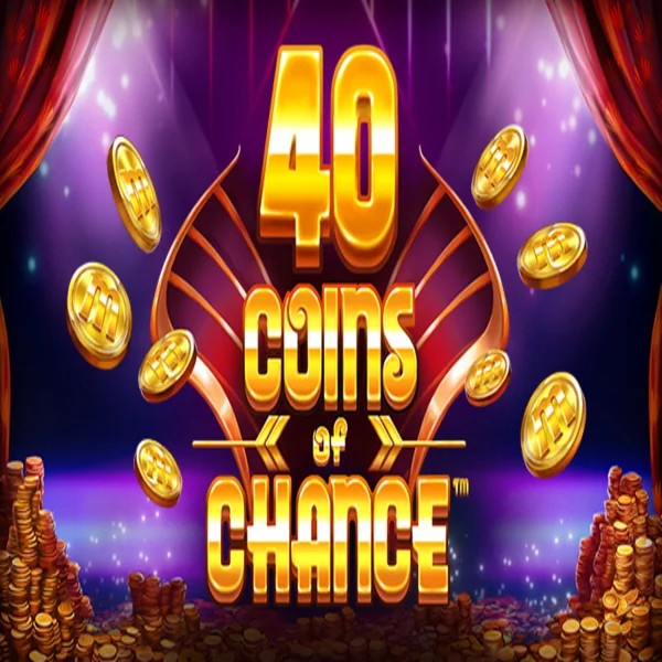 Official Slots logo: 40 Coins of Chance by SYNOT Games at Spinit Casino