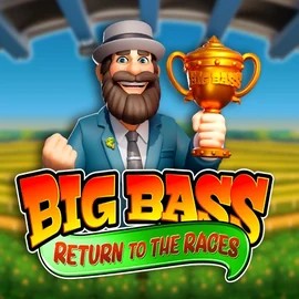 Big Bass Return to the Races logo by Pragmatic Play at Spinit Casino