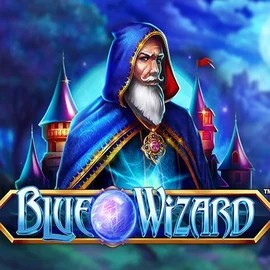 Blue Wizard logo by Quickspin Spinit Casino