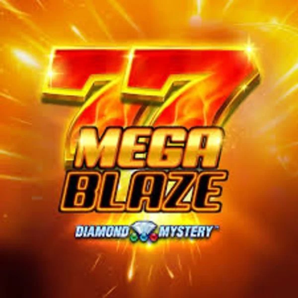 Official Slots logo: Diamond Mystery Mega Blaze by Greentube at Spinit Casino