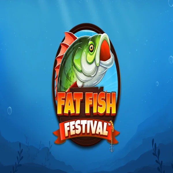 Fat Fish Festival logo by Wishbone Games at Spinit Casino