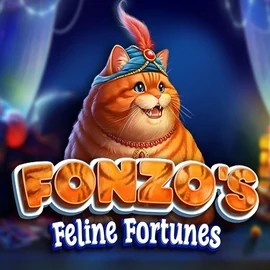 Fonzos Feline Fortunes online game logo by Pragmatic Play on spinitcasinoo.com