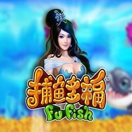 Fu Fish by Skywind Group, showcased at spinitcasinoo.com – game logo