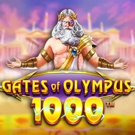 Slots logo of Gates of Olympus 1000 from Pragmatic Play at Spinit Casino