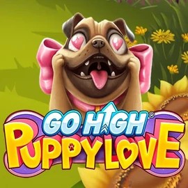 Go High Puppy Love logo by RubyPlay at Spinit Casino