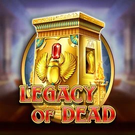 Legacy of Dead online game logo by Play'n GO on spinitcasinoo.com