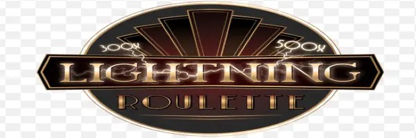 Lightning Roulette online game logo by Evolution on spinitcasinoo.com