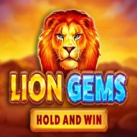 Lion Gems Hold and Win slot logo by Playson at Spinit Casino