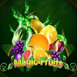 Magic Fruits Deluxe logo by Wazdan at Spinit Casino