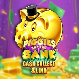 Piggies And The Bank Cash Collect & Link slot visual from Origins available on spinitcasinoo.com