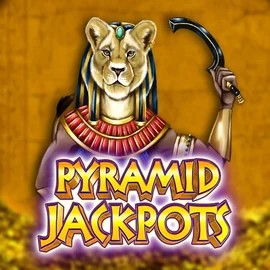 Pyramid Jackpots online game logo by King Show Games on spinitcasinoo.com