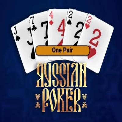 Try Russian Poker slot by OneTouch Games on spinitcasinoo.com – logo image