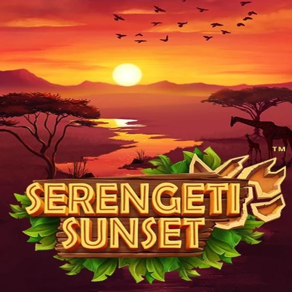 Serengeti Sunset slot visual from Skywind Group available on spinitcasinoo.com