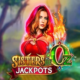 Sisters Of Oz Jackpots online game logo by Triple Edge Studios on spinitcasinoo.com