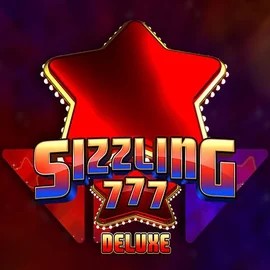 Sizzling 777 Deluxe slot logo by Wazdan at Spinit Casino