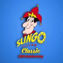 Enjoy Slingo Classic 20th Anniversary by Slingo – logo hosted on spinitcasinoo.com