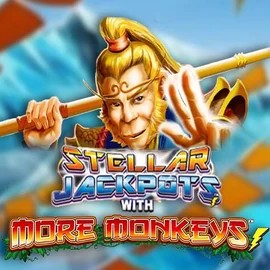 Stellar Jackpots with More Monkeys online slot from Lightning Box Game – play at spinitcasinoo.com