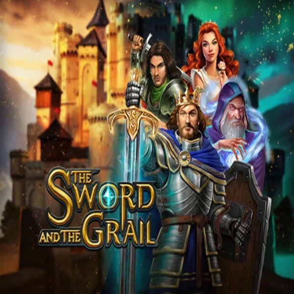 The Sword and the Grail logo – Slots by Play'n GO at Spinit Casino
