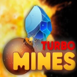 Turbo Mines logo by Turbo Games at Spinit Casino